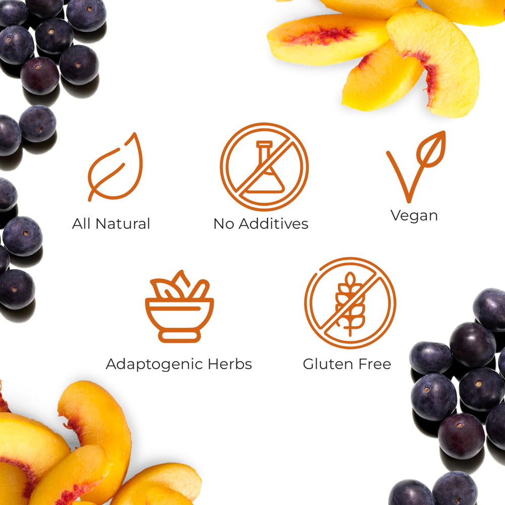 Close-up of ashwagandha and rooibos in the Dr. Zisman ZT Slimming blend.