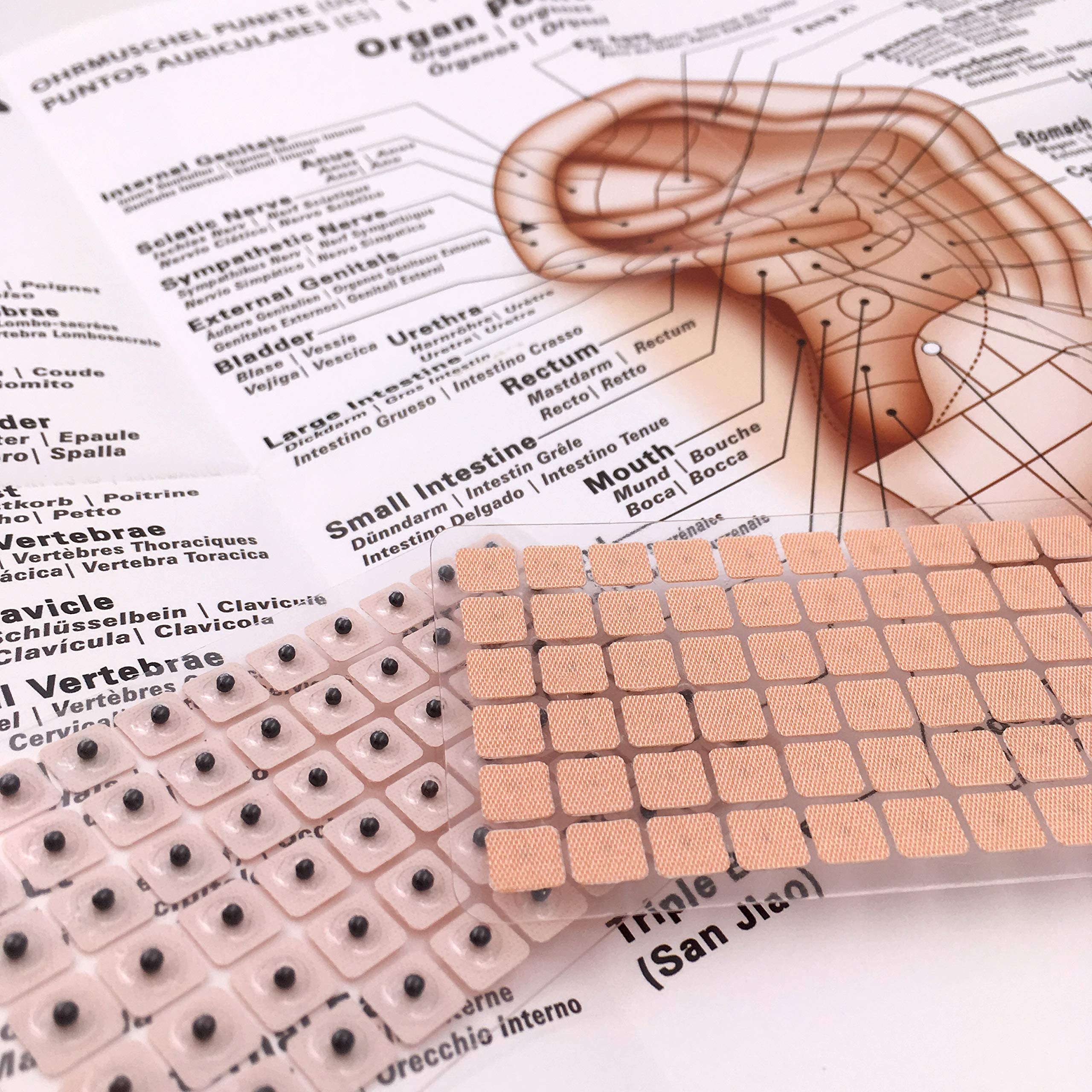 Dragon Acupuncture ear probe helps locate points for precise self-treatment sessions.