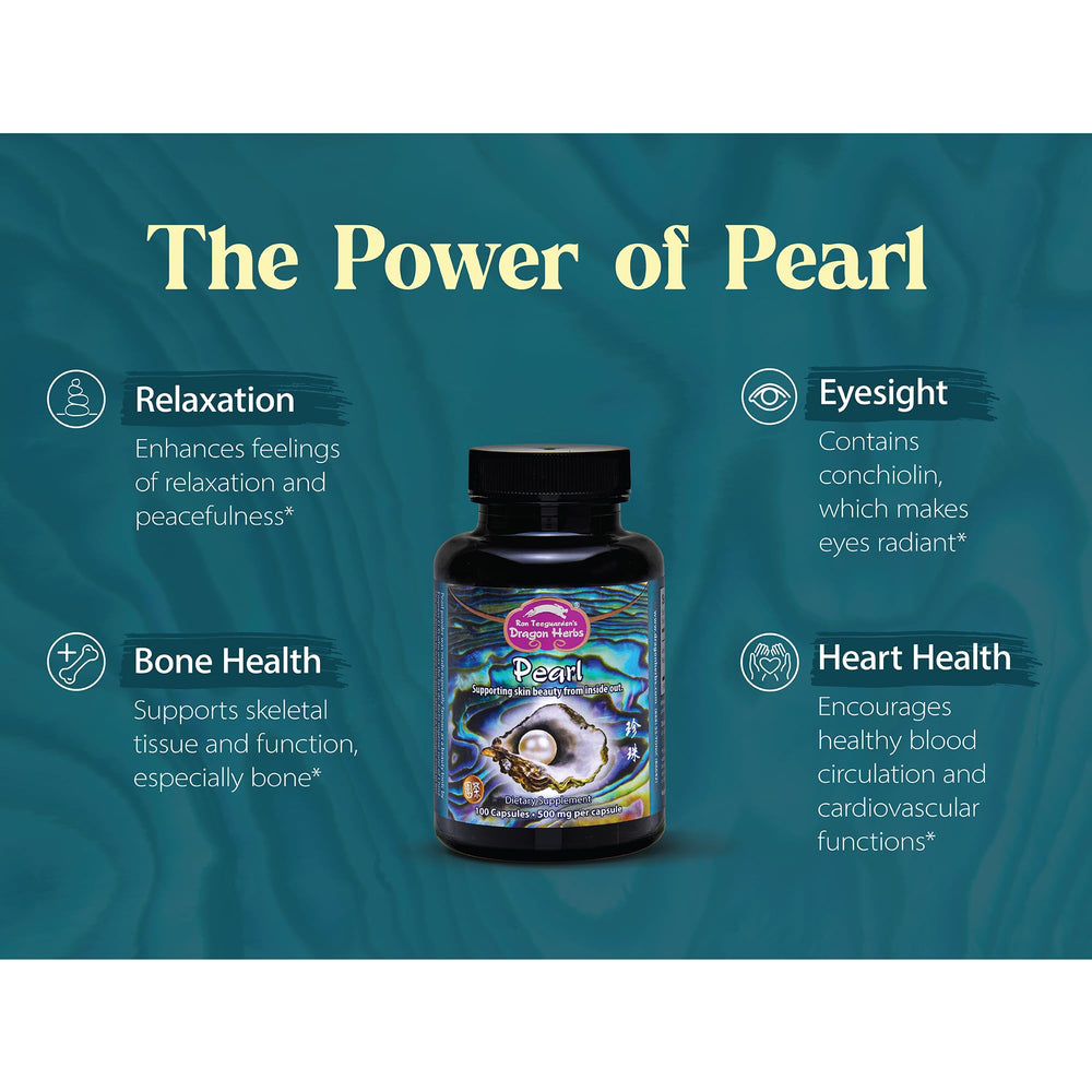 Dragon Herbs Pearl Powder loose powder used as a facial finishing powder.