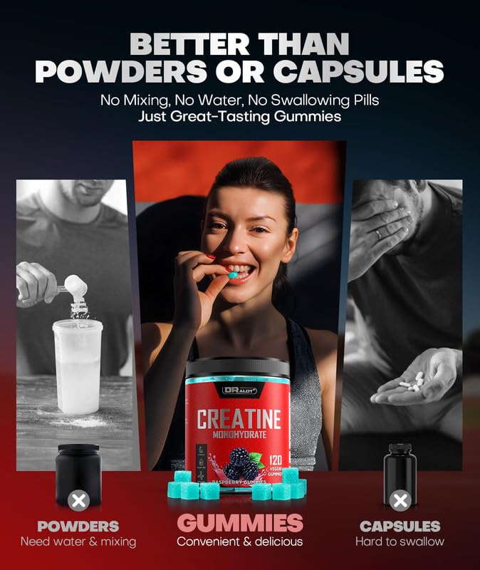 Dralot Creatine Gummies production in a US GMP-certified lab