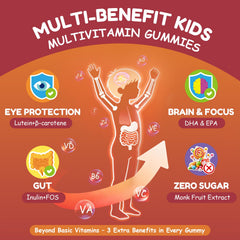 DRALYTHIO NEXA kids fruit gummies image shows flavors that make routines enjoyable and tasty.