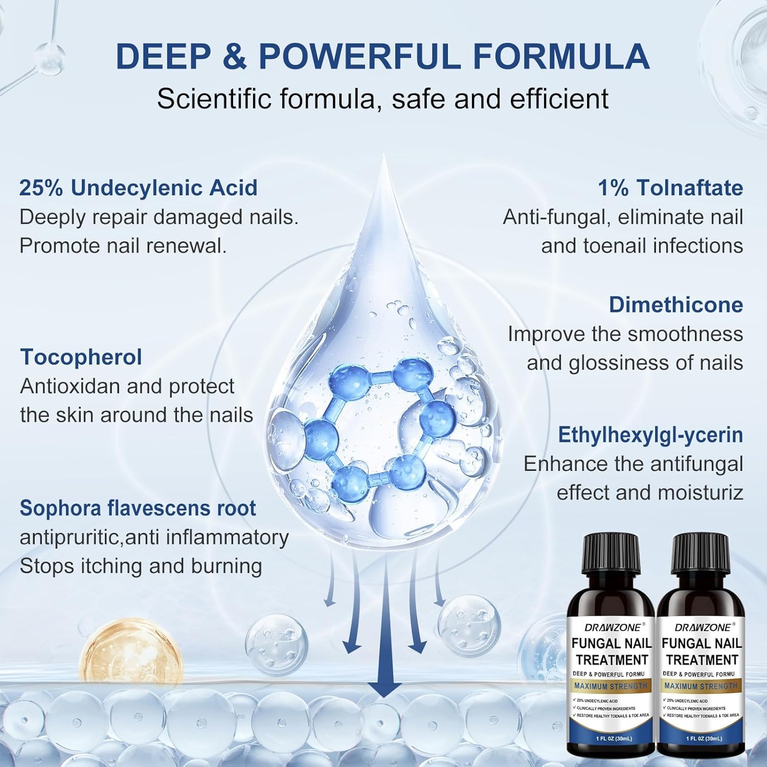 Drawzone deep-nail-restoration formula supports healthier-looking nails