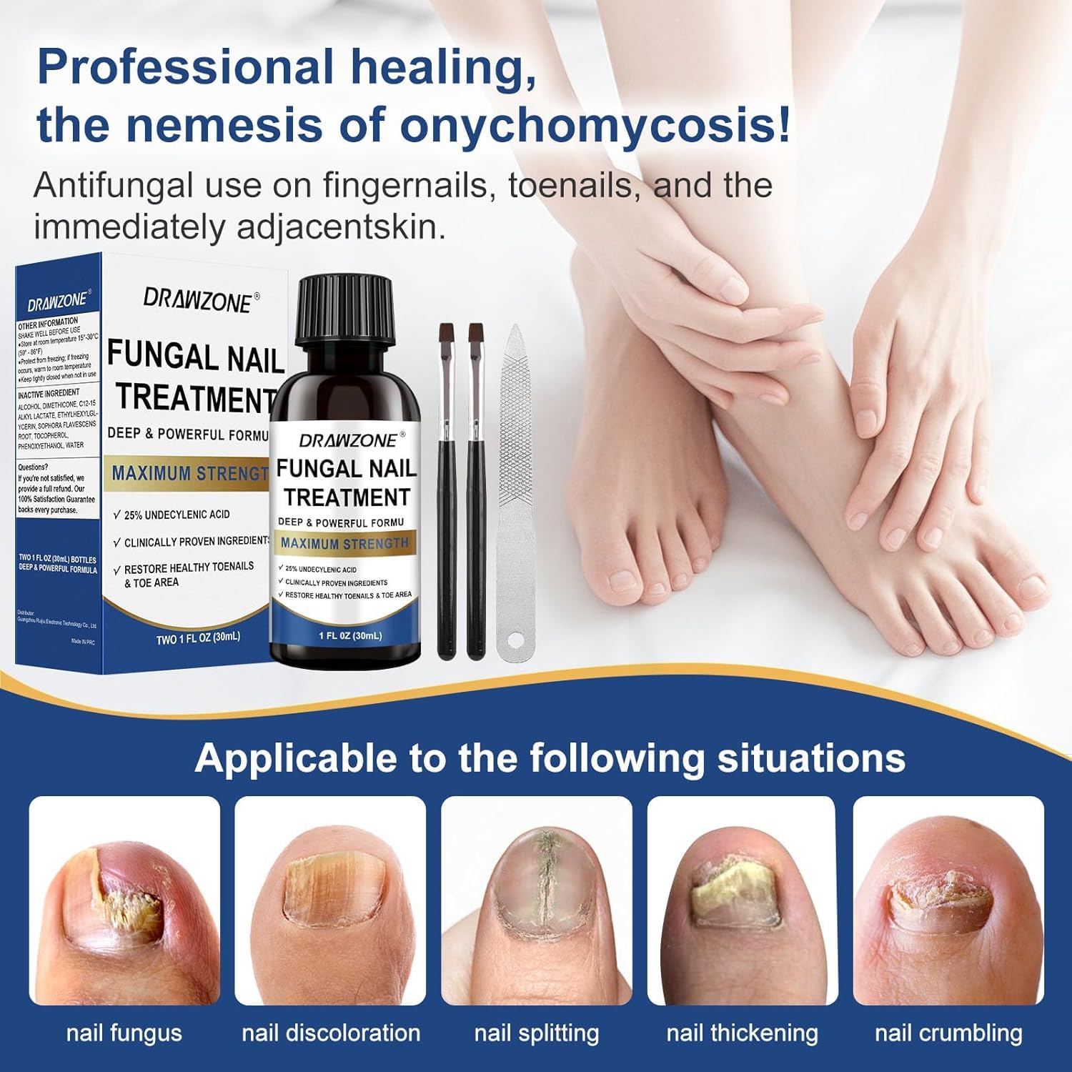 Drawzone around-nail skin-penetration demonstrates enhanced delivery