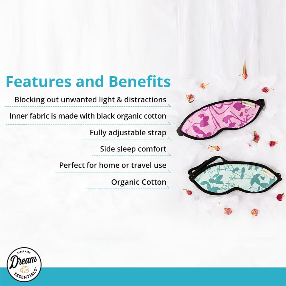 Dream Essentials Natura sleep mask made in the USA for quality craftsmanship