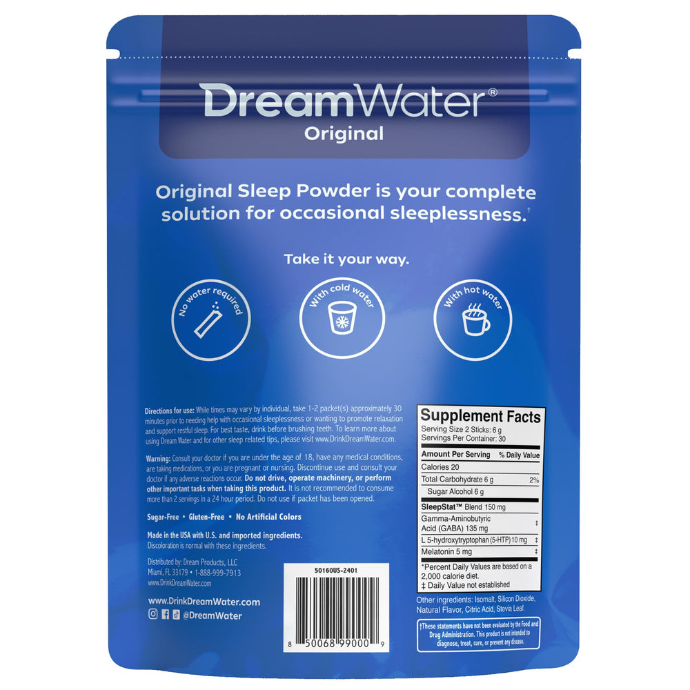 Dream Water Snoozeberry nightstand setup suggesting a ritual