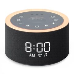 Dreamegg D1+ sound machine at bedside delivering calming sleep sounds