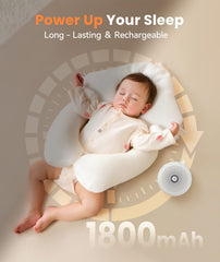 Dreamegg D11 Max offers 21 soothing sounds including lullabies and nature tones.