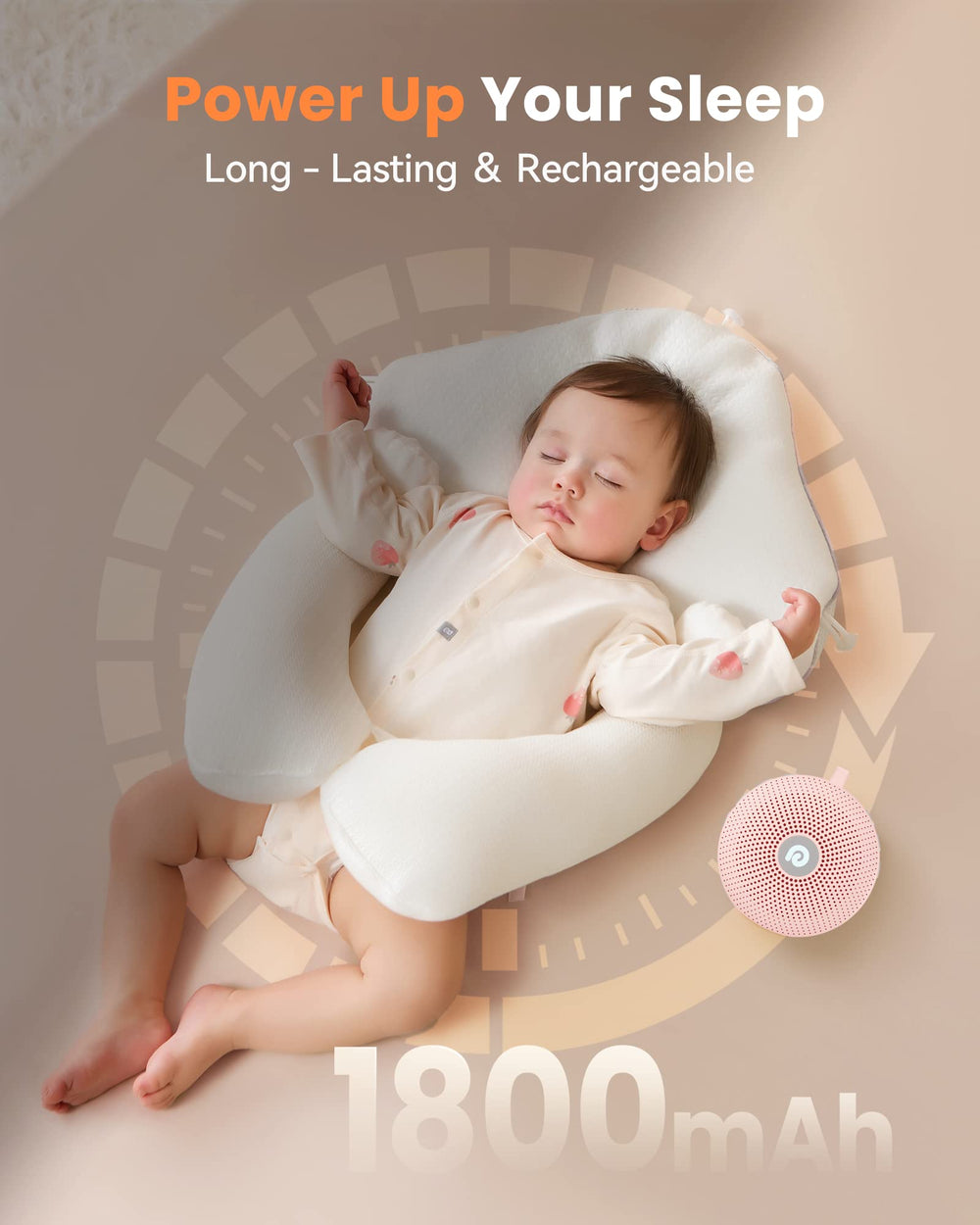 Dreamegg D11 Max noise masking helps create calmer sleep environments.