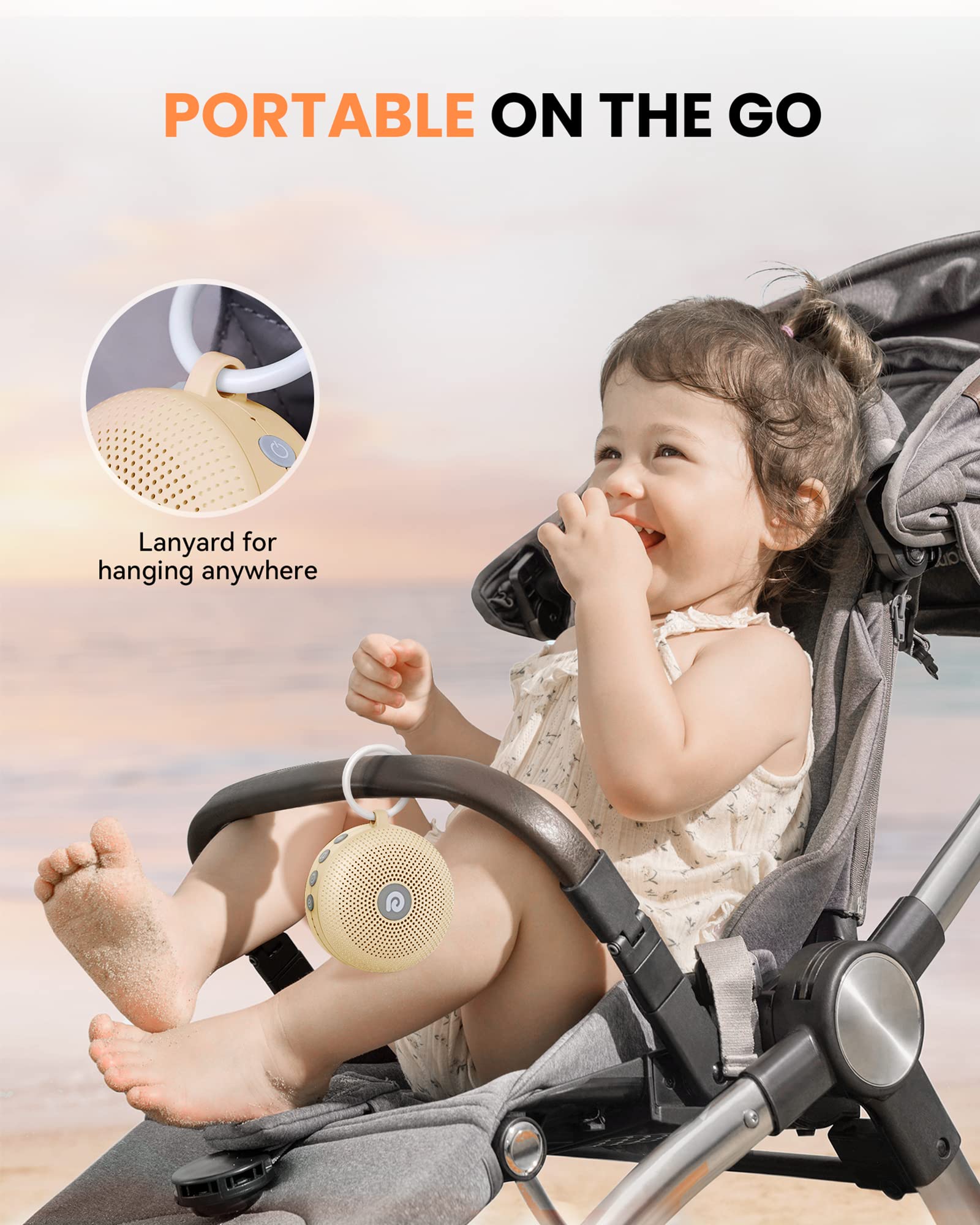 Dreamegg D11 Max in nursery setting supports baby sleep and calm.
