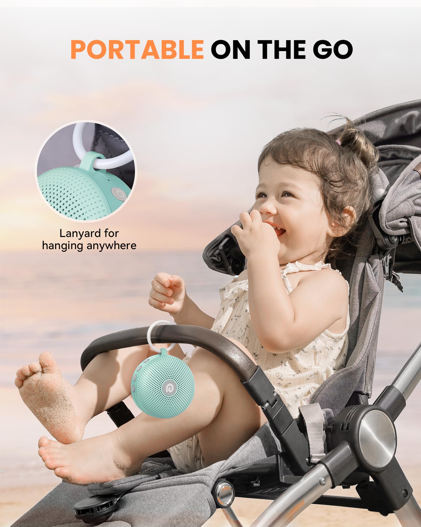 Dreamegg D11 Max portable with lanyard, easy travel partner