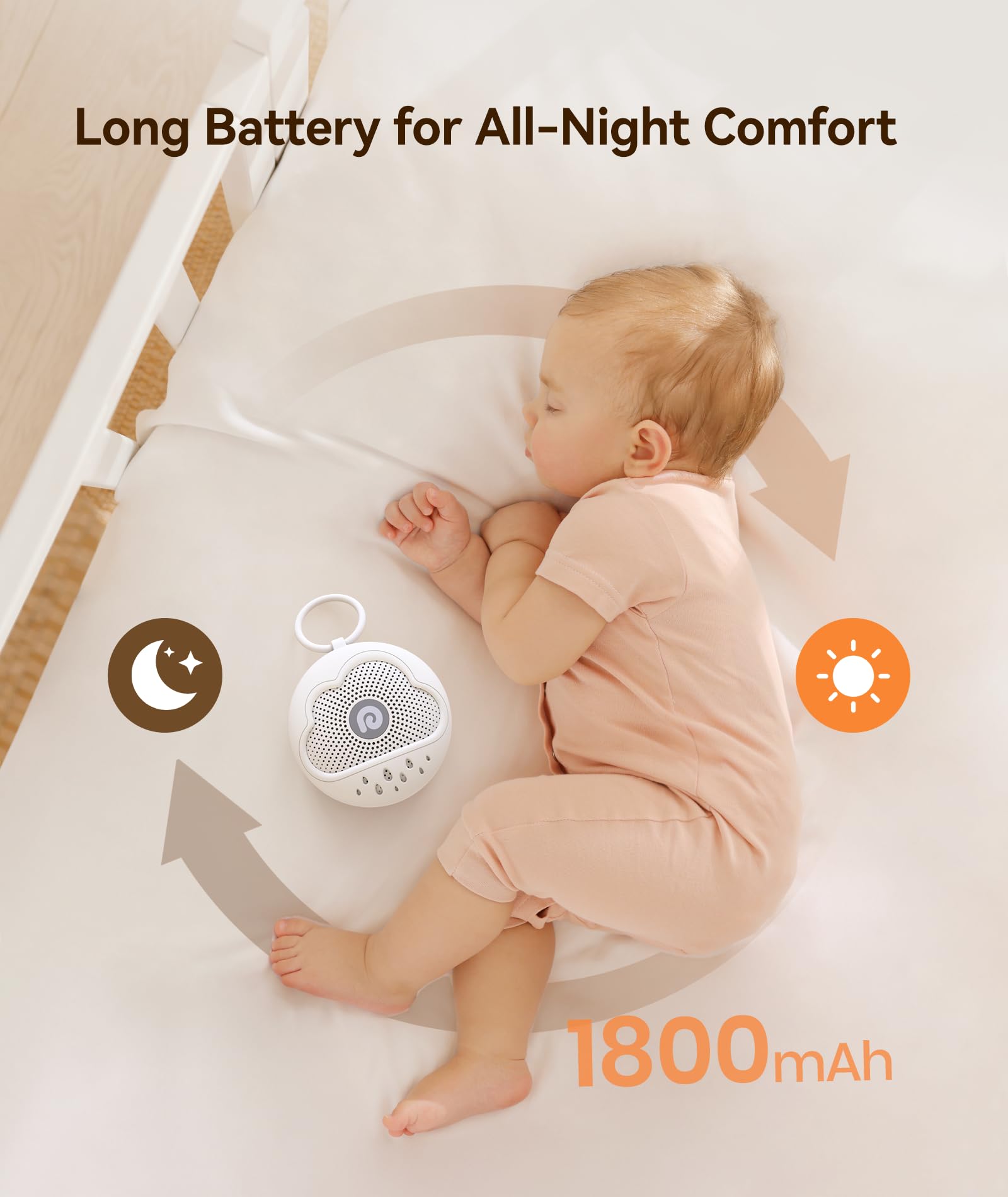 Dreamegg D11Max non-slip silicone cover for secure placement on nightstands
