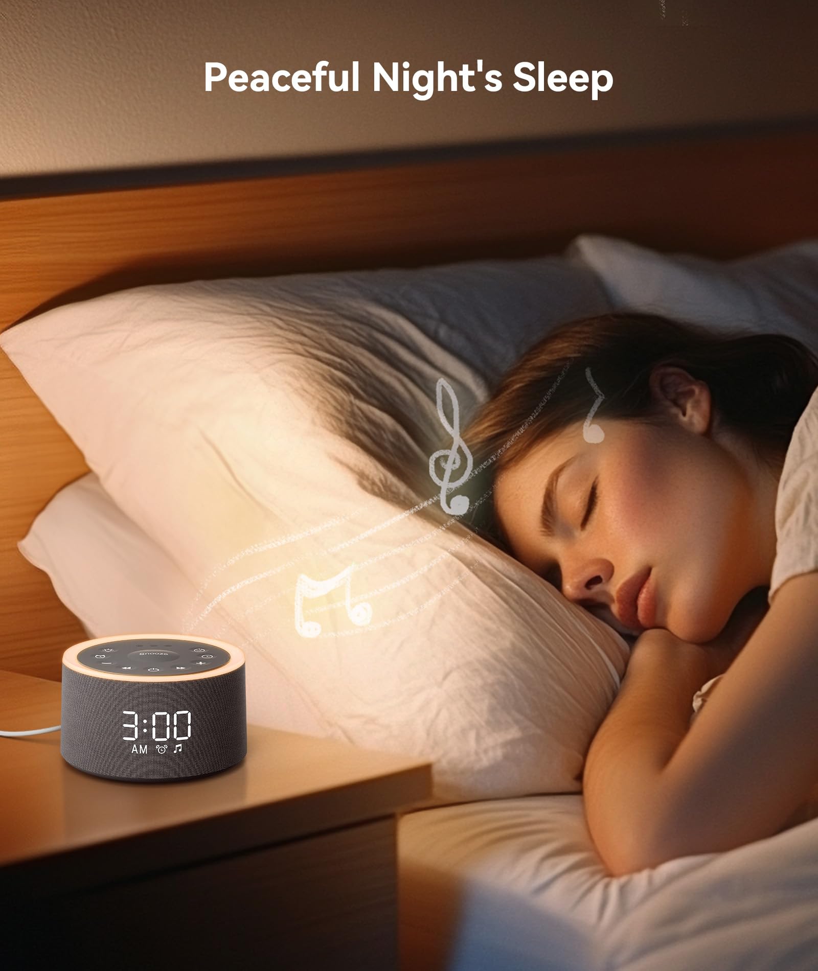 Dreamegg D1+ bedroom setup emphasizes clutter-free nightstand.