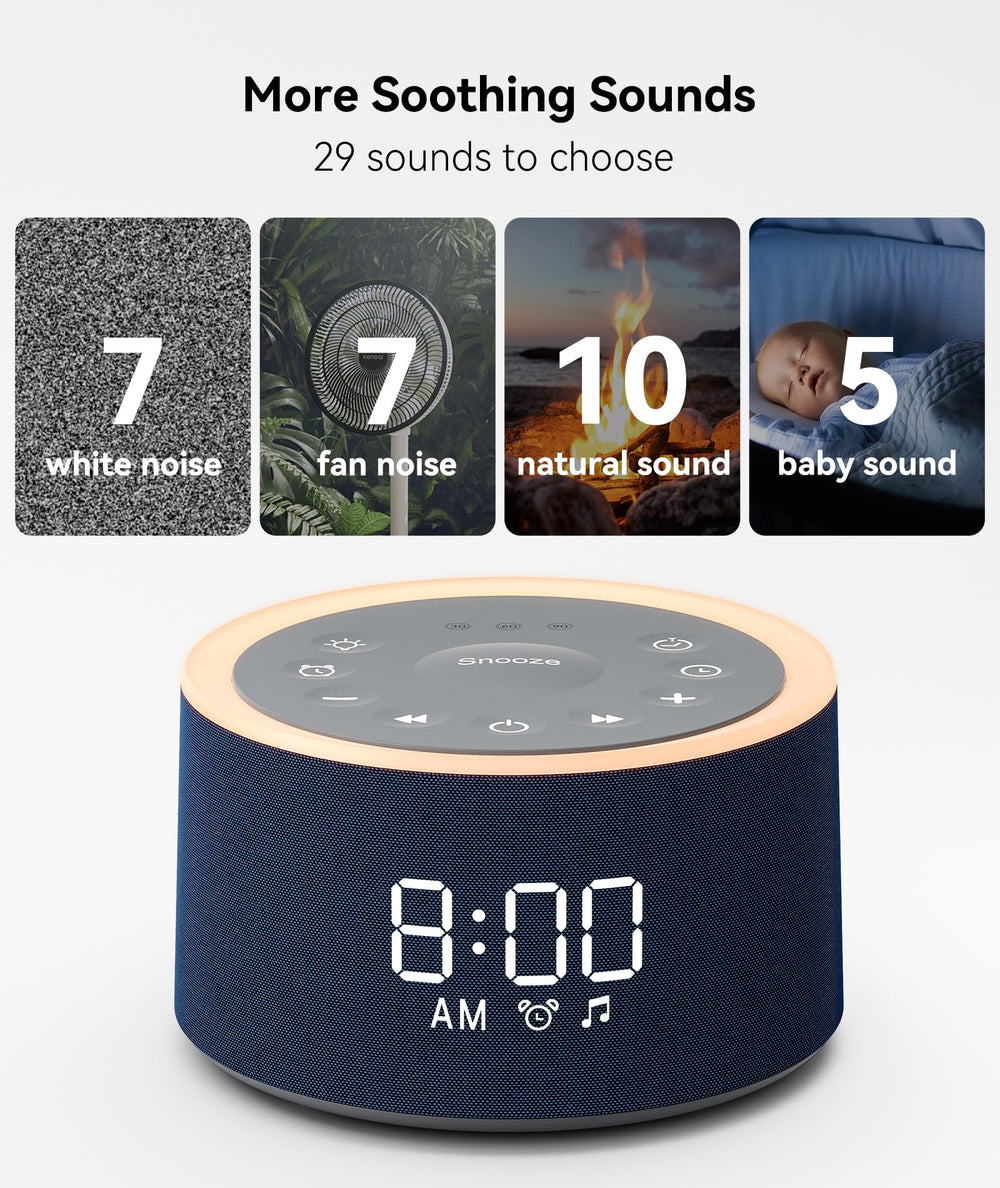 Dreamegg D1+ night light is dimmable for cozy nighttime reading.