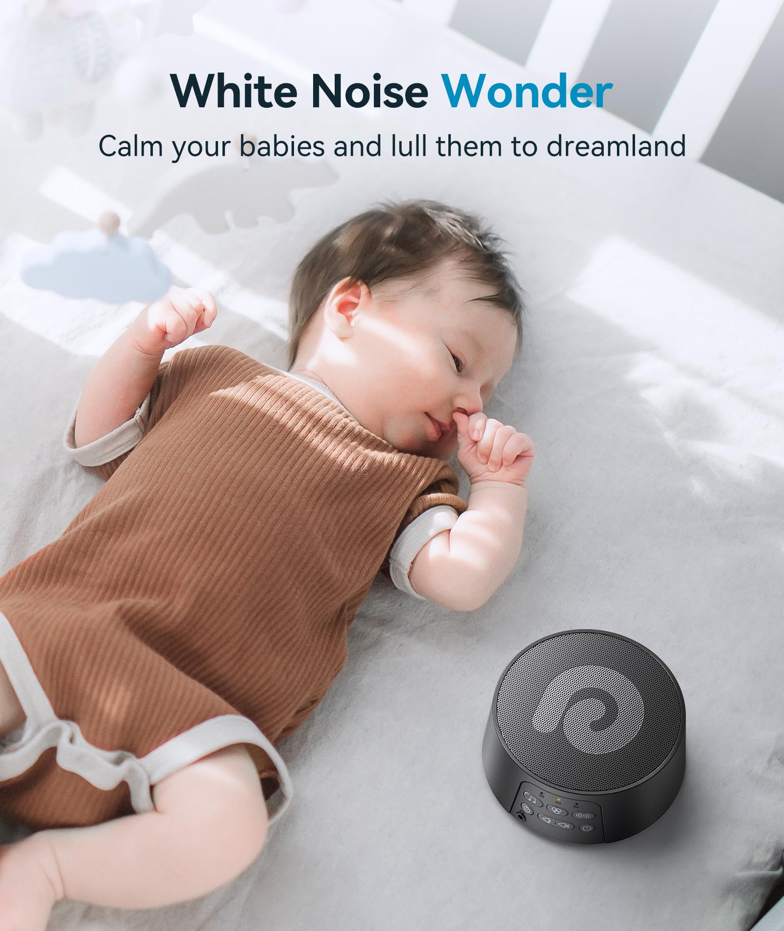 Dreamegg D3Pro-Black nightstand setup shows compact, easy-to-use controls.
