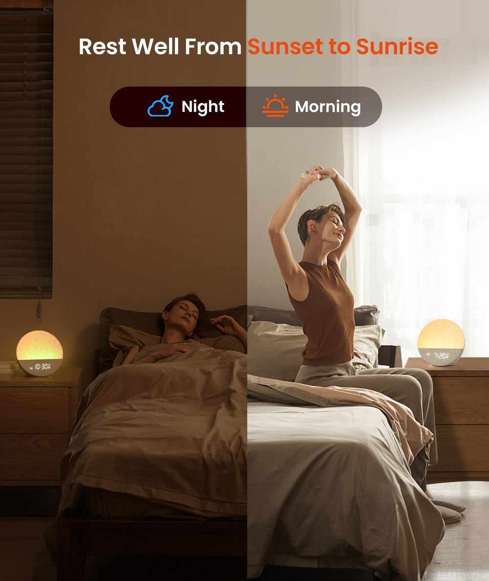 Dreamegg Sunrise 1 bedside essential for restful nights