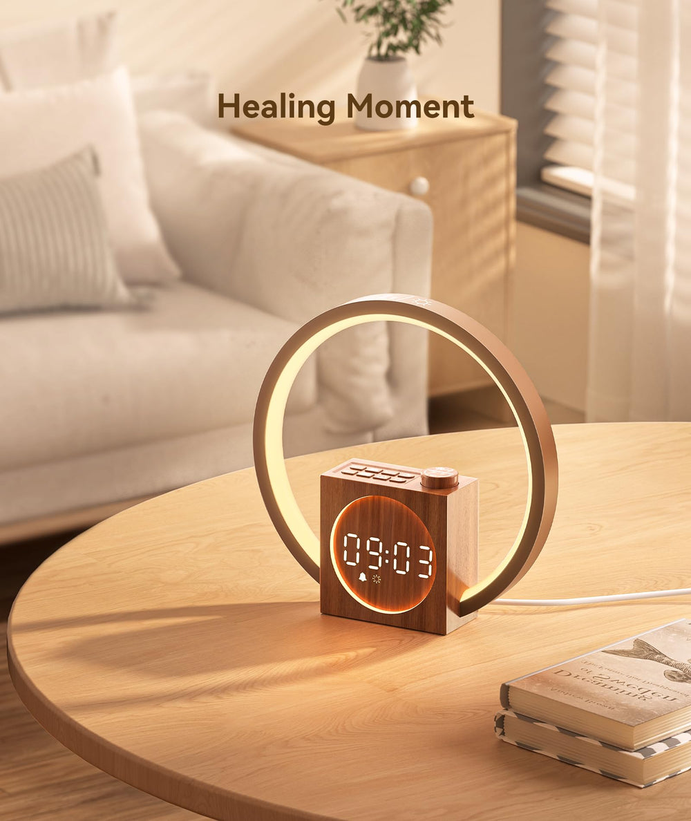 Dreamegg Sunrise Alarm Clock gift set suitable for wellness-minded individuals