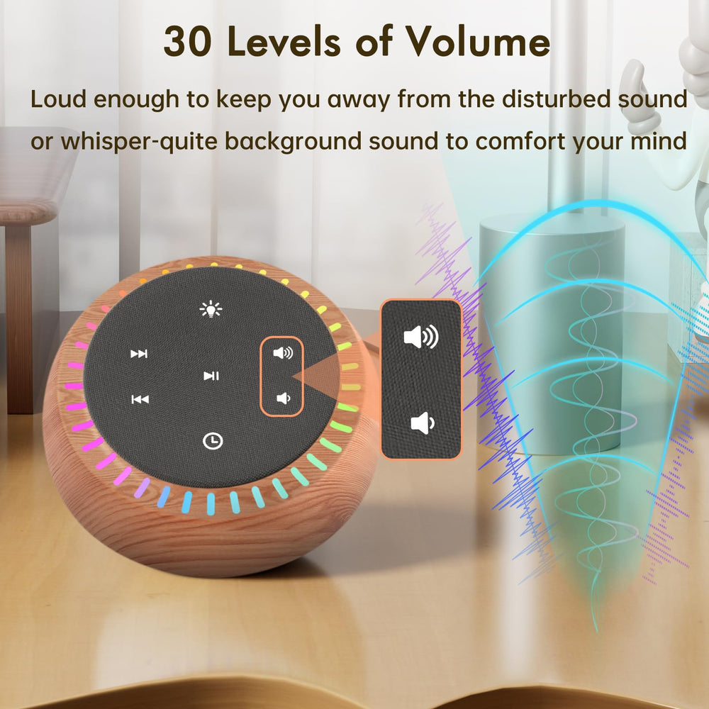 Precise volume control on DreamSky, from whisper to loud.