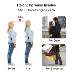 Dr. Foot heel lift fits most shoes for both men and women