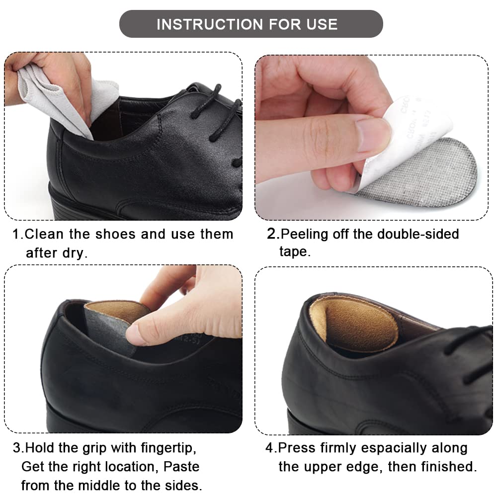 Dr Foot Heel Grips risk-free support label communicates satisfaction guarantee