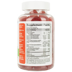 Closeup of Nexabiotic probiotic gummies highlighting kid-friendly texture and flavor