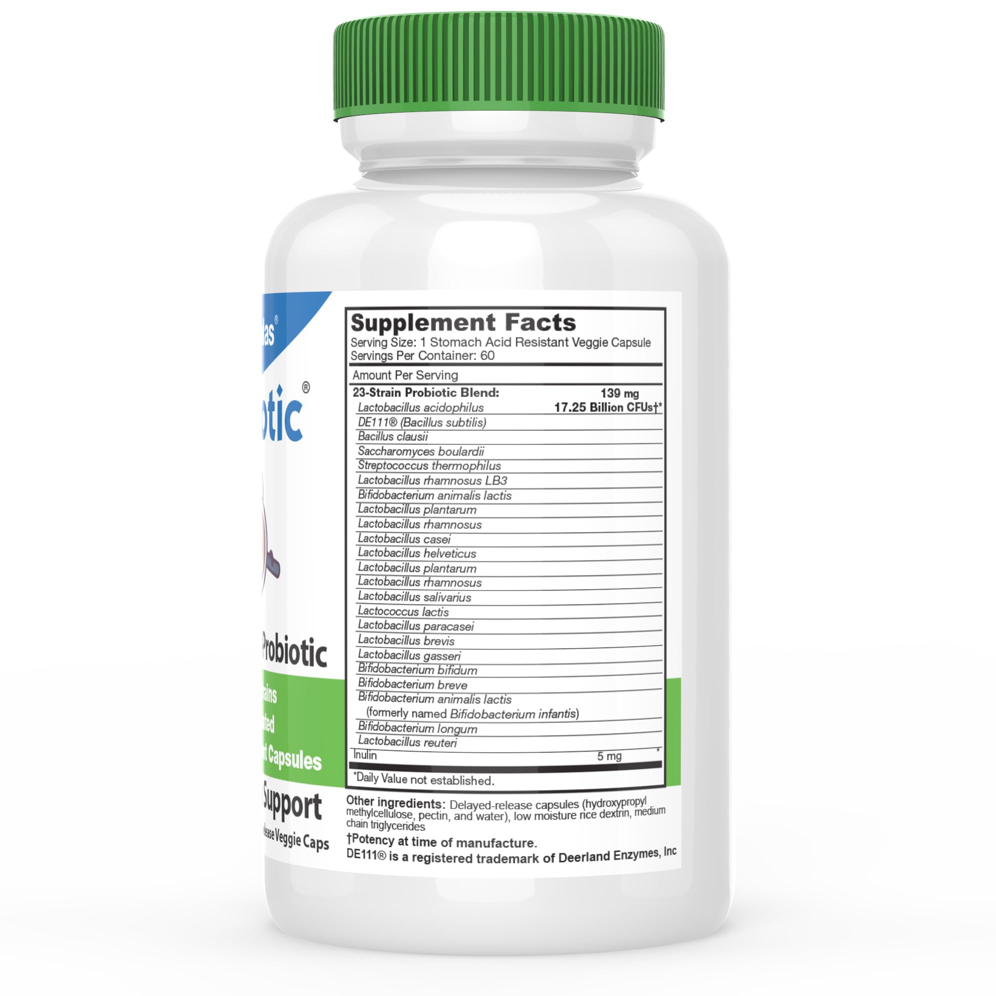 DrFormulas Nexabiotic Saccharomyces boulardii capsule for digestive support on the go