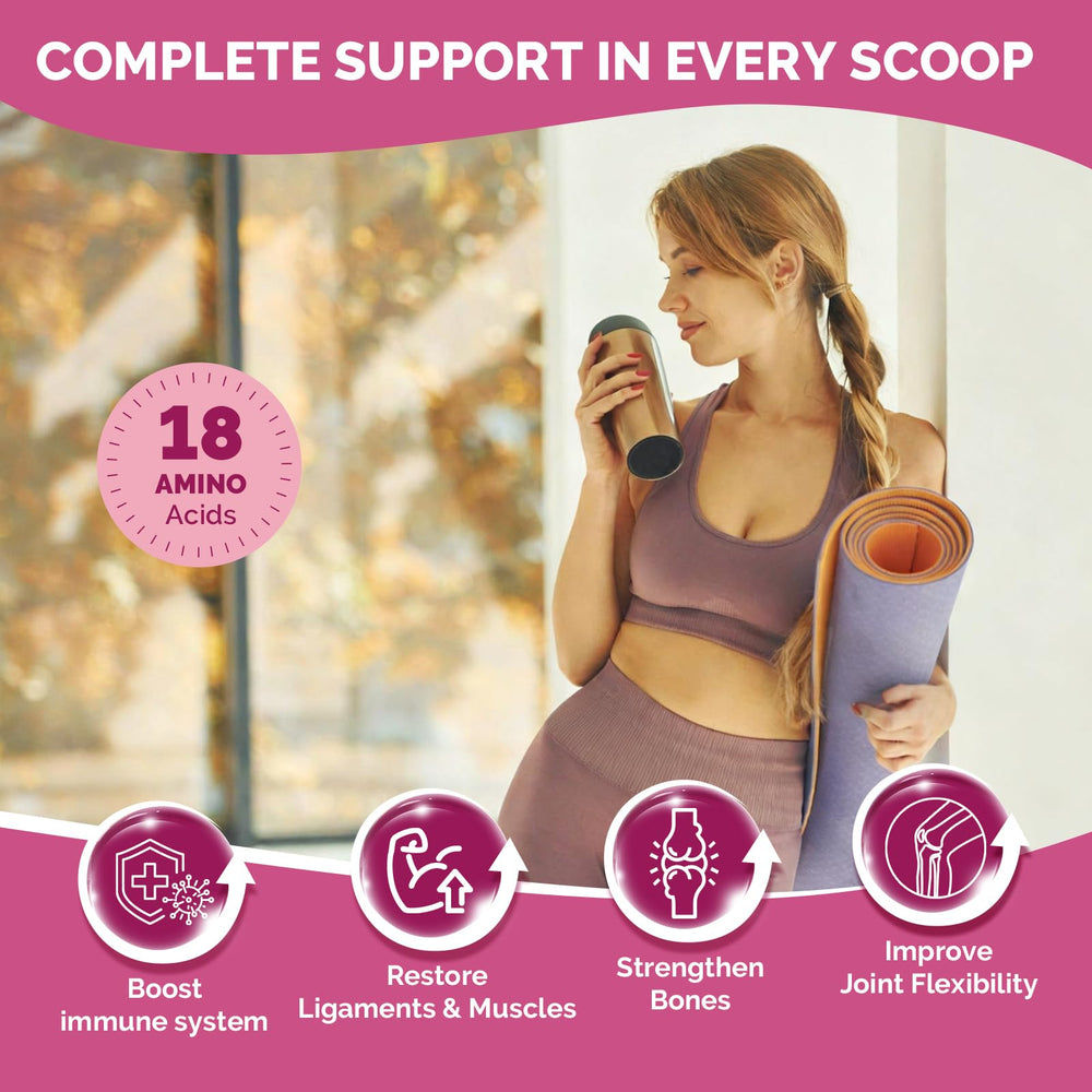 DRFOSTER collagen powder mixes easily into smoothies for daily wellness