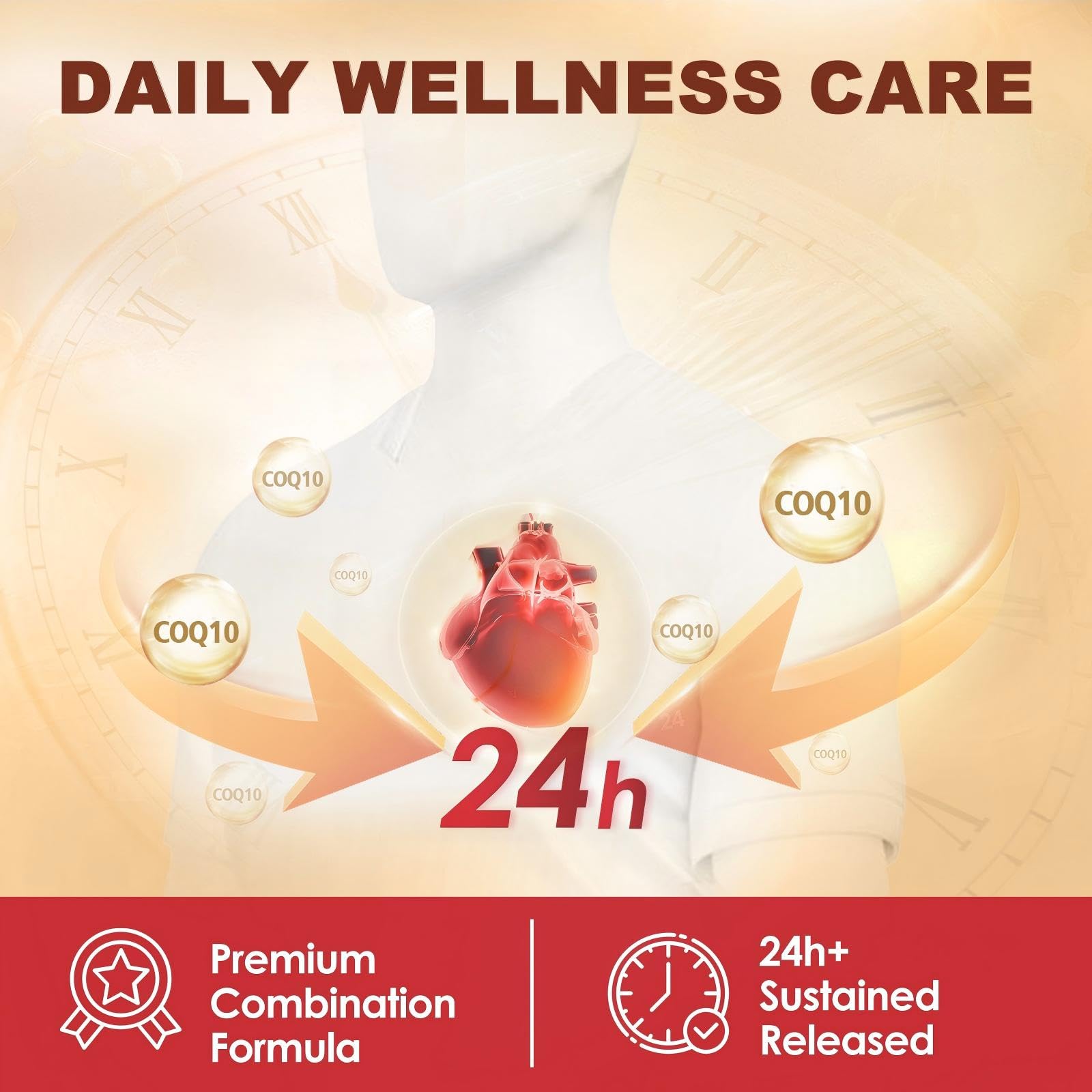 DRFOSTER CoQ10 supports daily energy during morning routine