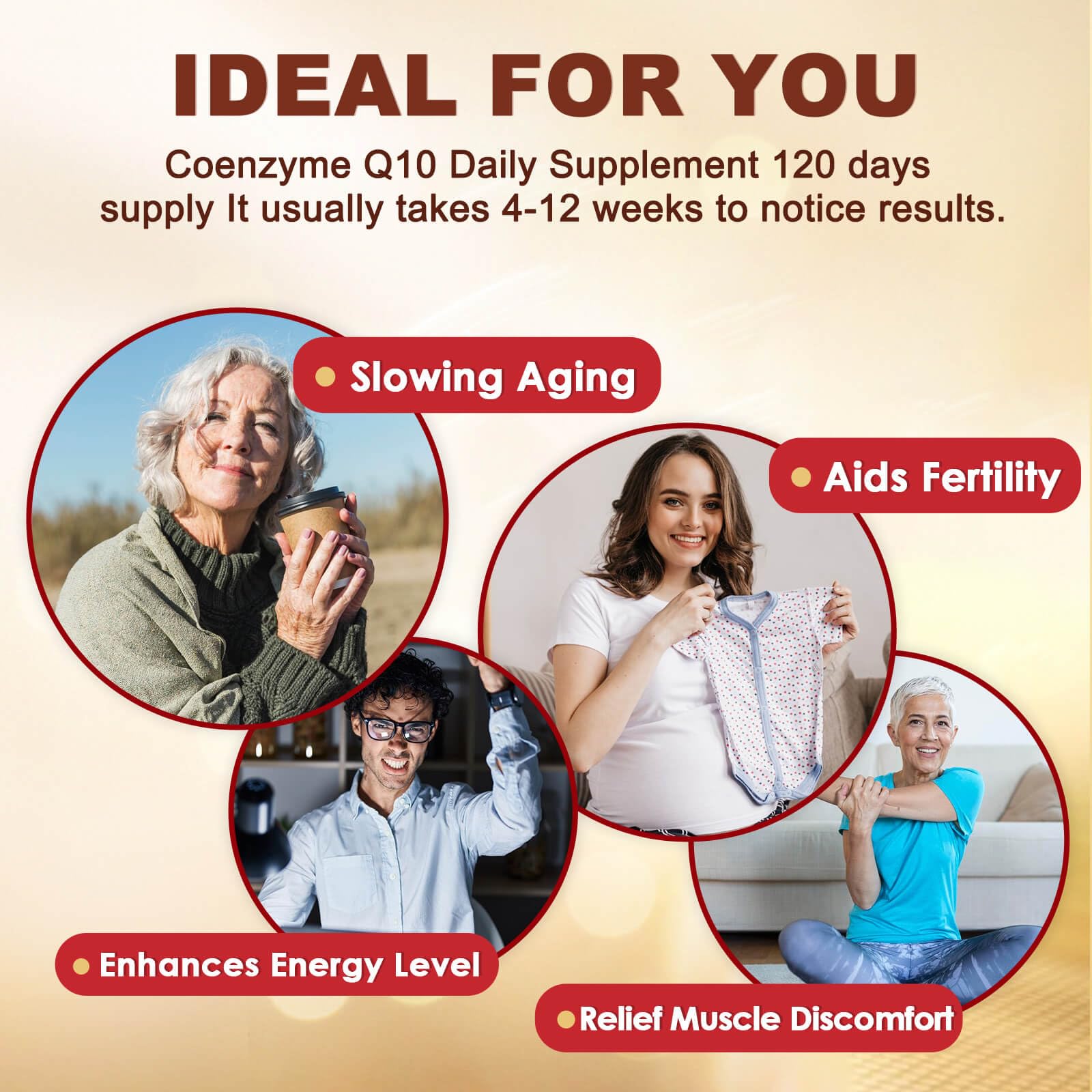 DRFOSTER CoQ10 label notes plant sterols for lipid support