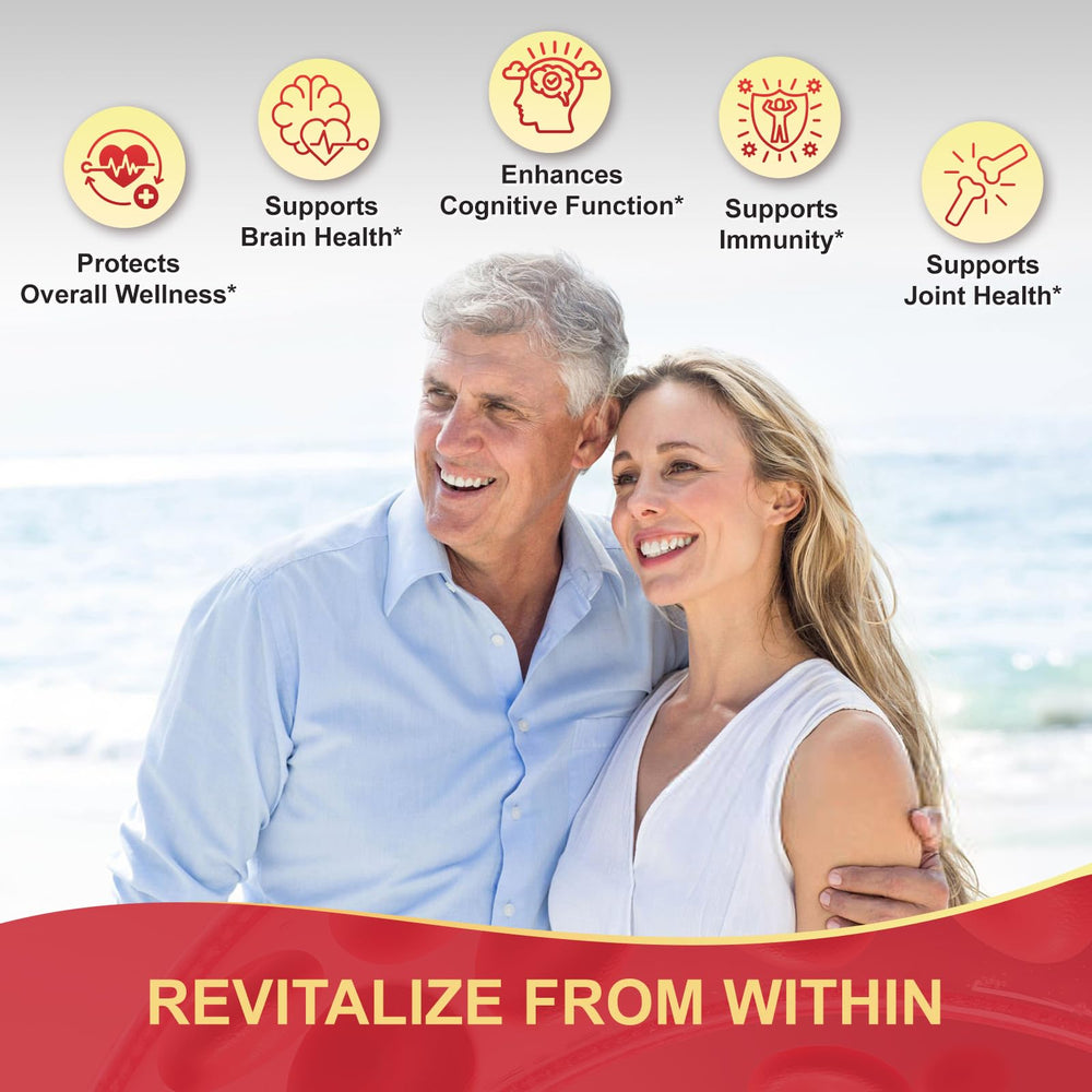 DRFOSTER CoQ10 PQQ Vitamin E softgels laid out for a routine