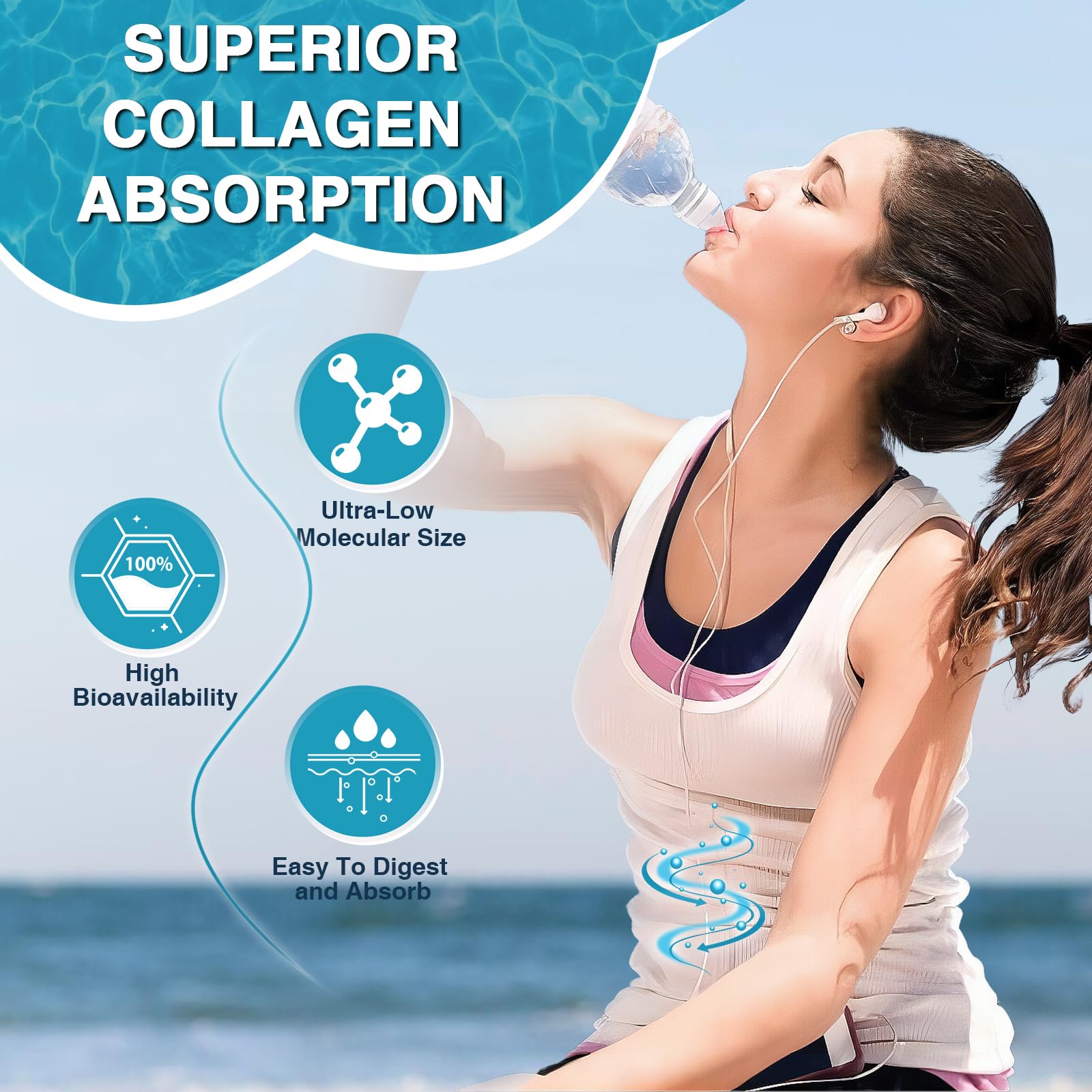 DRFOSTER nutrition label emphasizes third-party tested, non-GMO quality