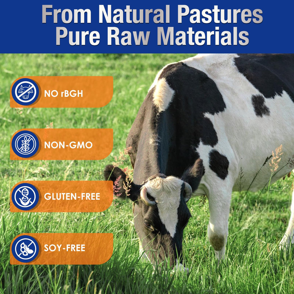 DRFOSTER two-ingredient formula from grass-fed cows, ideal for clean fueling.