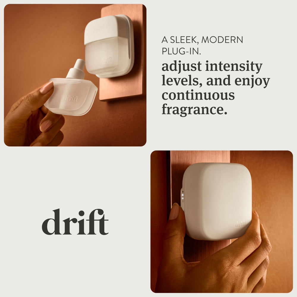Drift Open Air diffuser shown in compact form ideal for small rooms.