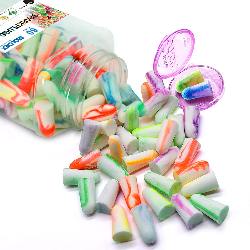 Softies earplugs inside compact travel bag for on-the-go use
