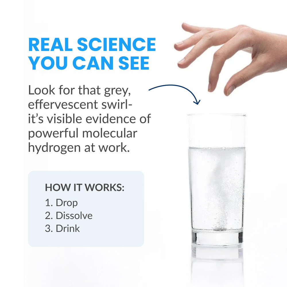 DRINK HRW Rejuvenation glass ritual demonstrates simple daily use.