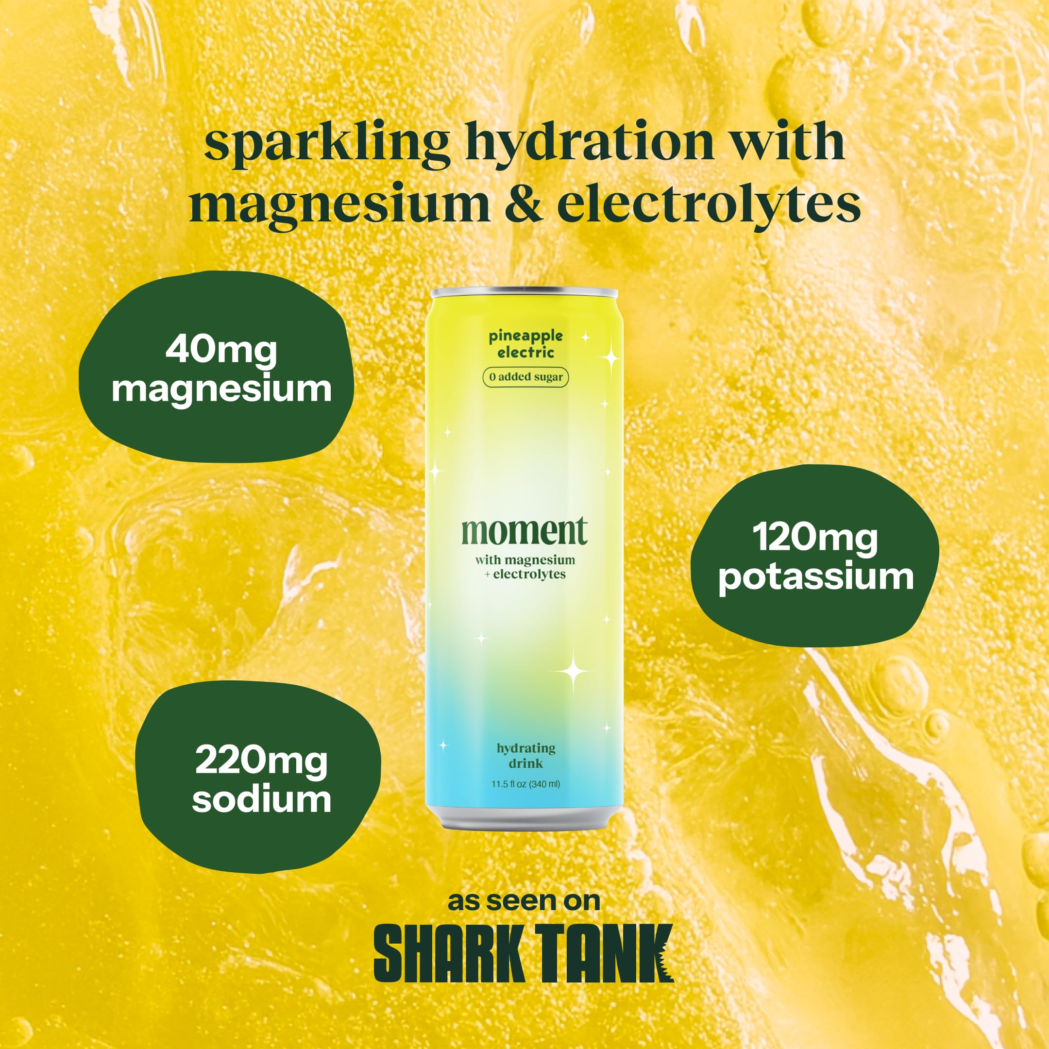 Drink Your Meditation Moment 12-pack display for convenient on-the-go hydration.