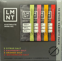 Drink LMNT Zero Sugar Variety Pack bottle, ideal for training and on-the-go hydration.