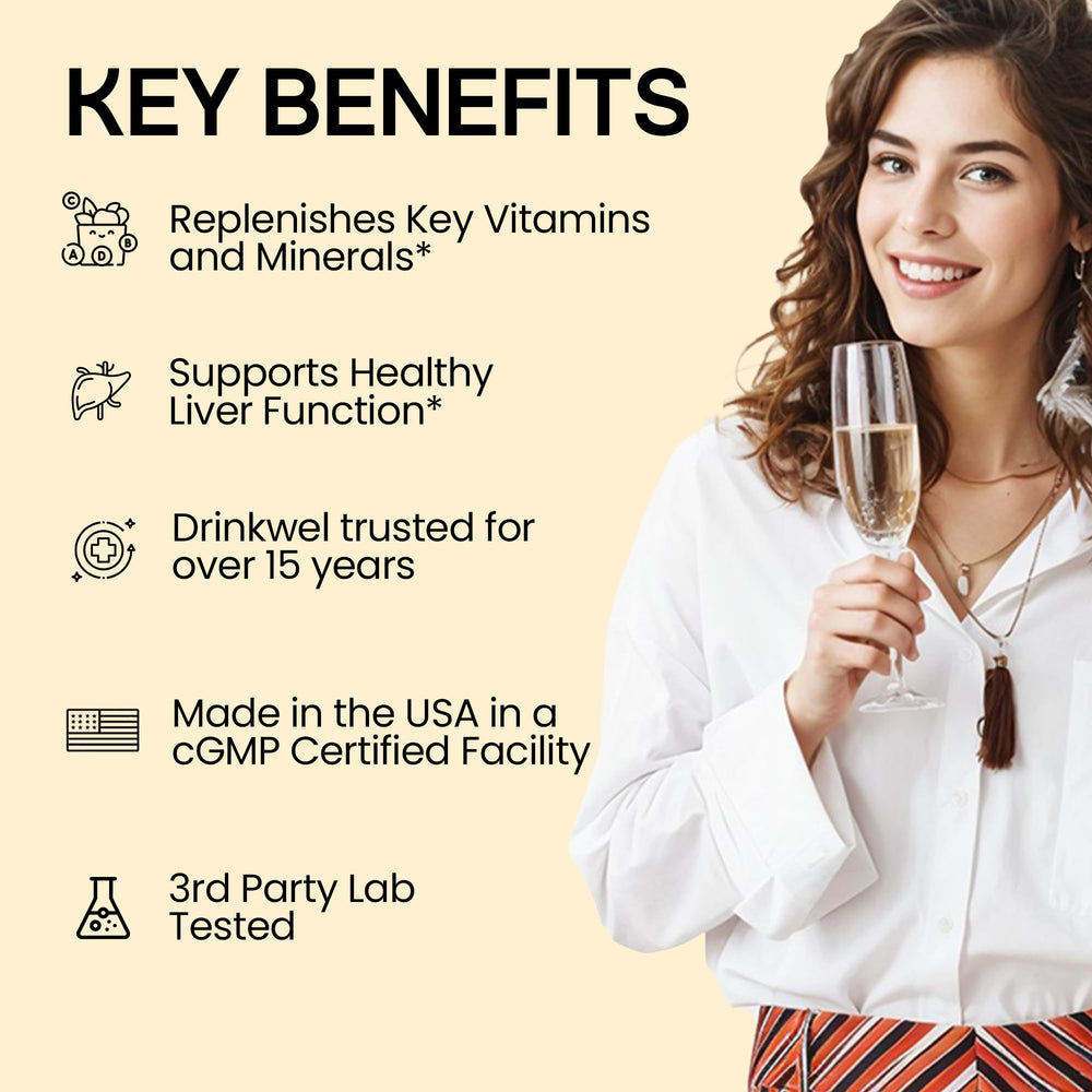 DrinkWel milk thistle extract for liver-supporting botanicals.