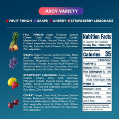 DripDrop Hydration Packets in strawberry lemonade flavor for travel-friendly hydration.