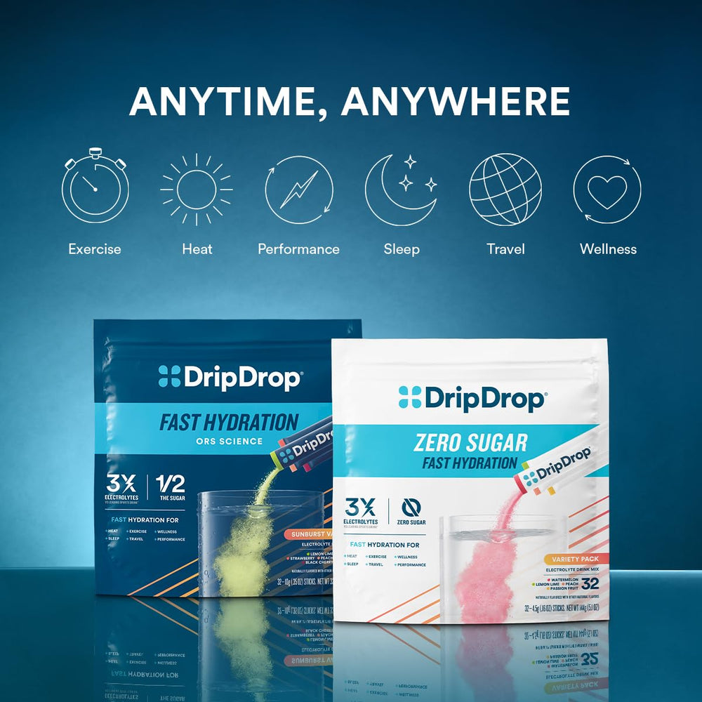 DripDrop Sunburst brand linked to a Mayo Clinic inspired humanitarian mission.
