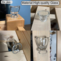 Dr.Jim Contenedor de almacenamiento para vaso, fácil de guardar.