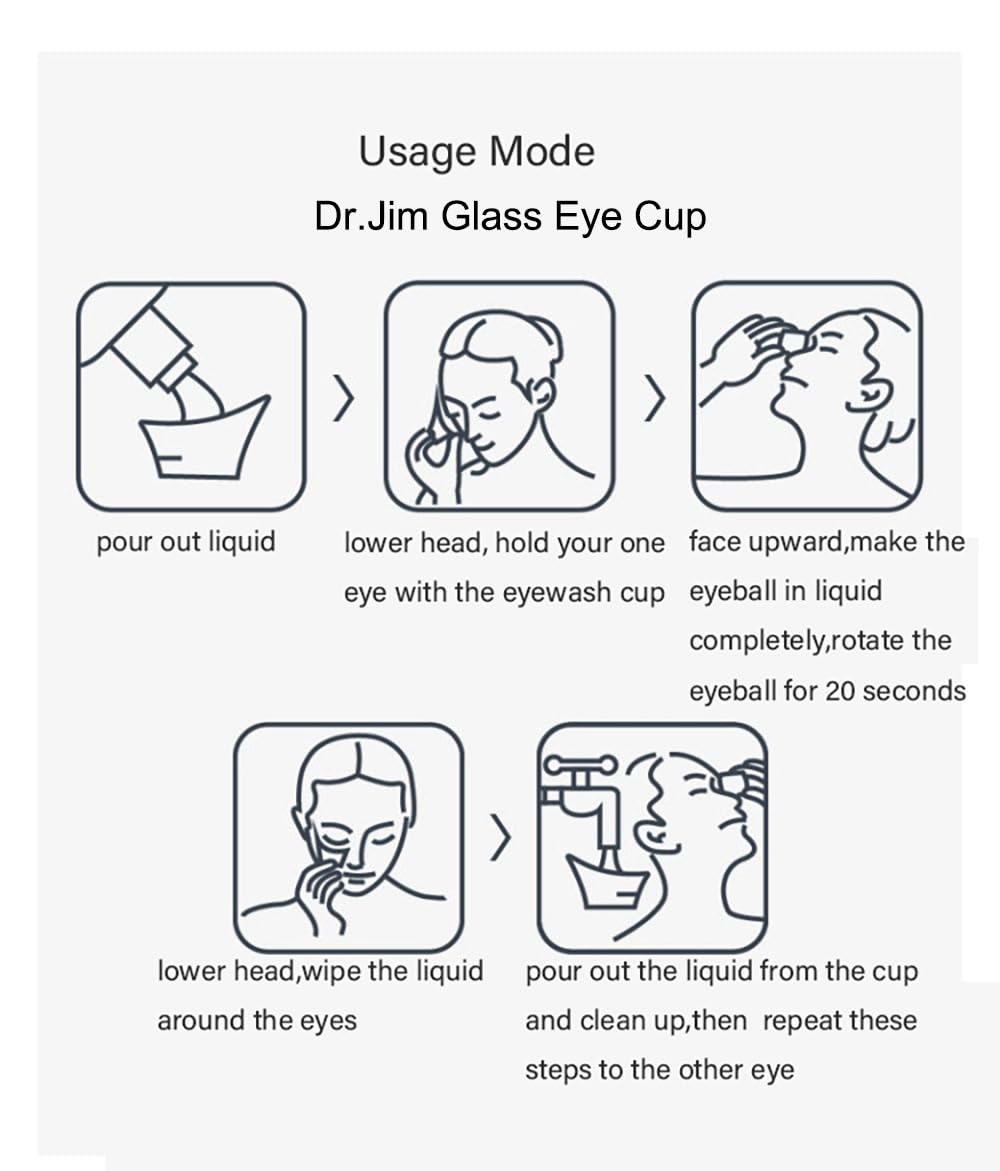 Dr.Jim Usos múltiples para ojos cansados y limpieza ligera.