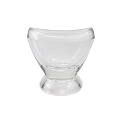 Dr.Jim Vaso de cristal para lavado de ojos, cómodo y reutilizable.