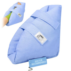 DRKLC heel protector cushion front view protects heels during long bed rest