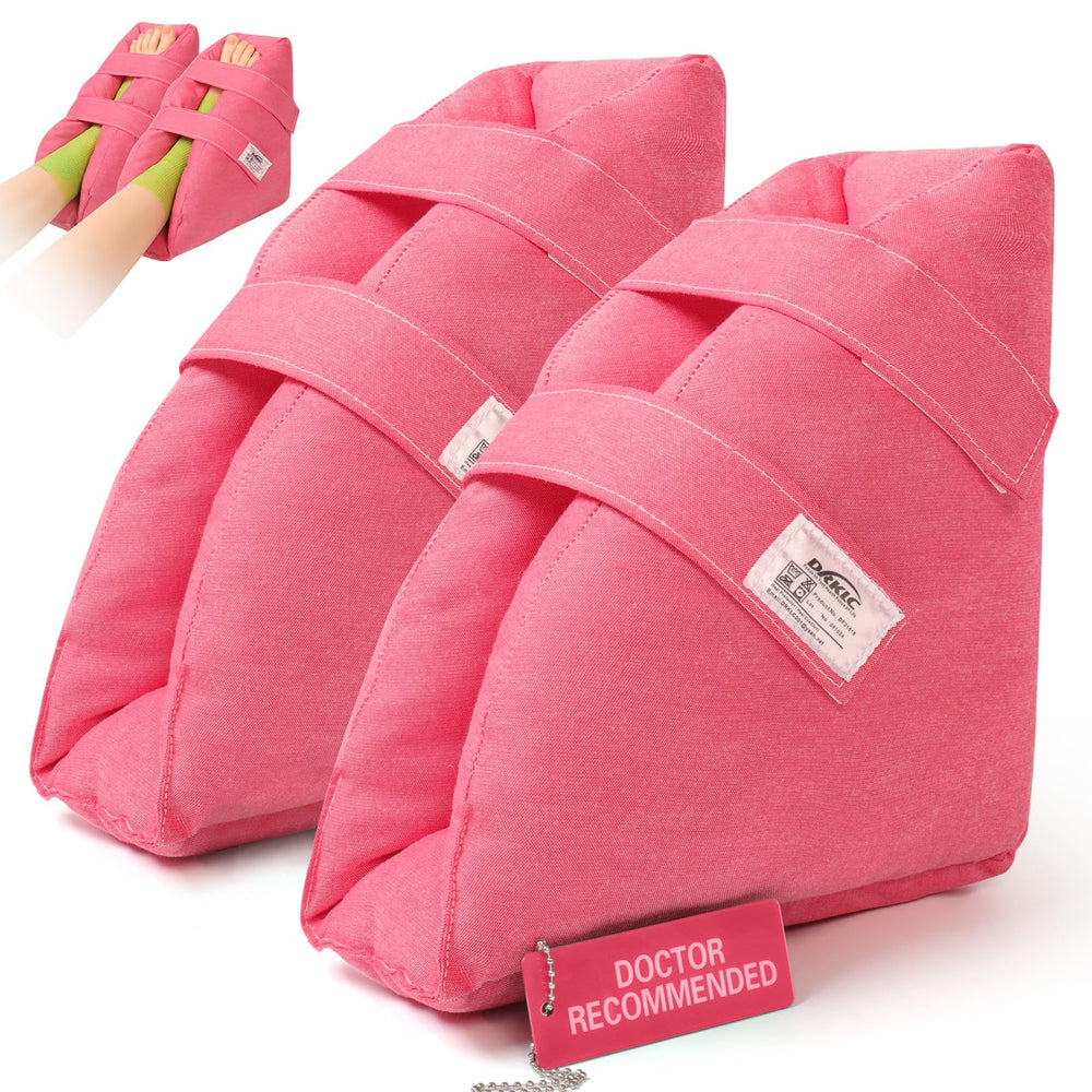 DRKLC heel protector cushion close-up showing soft fabric for comfort and protection