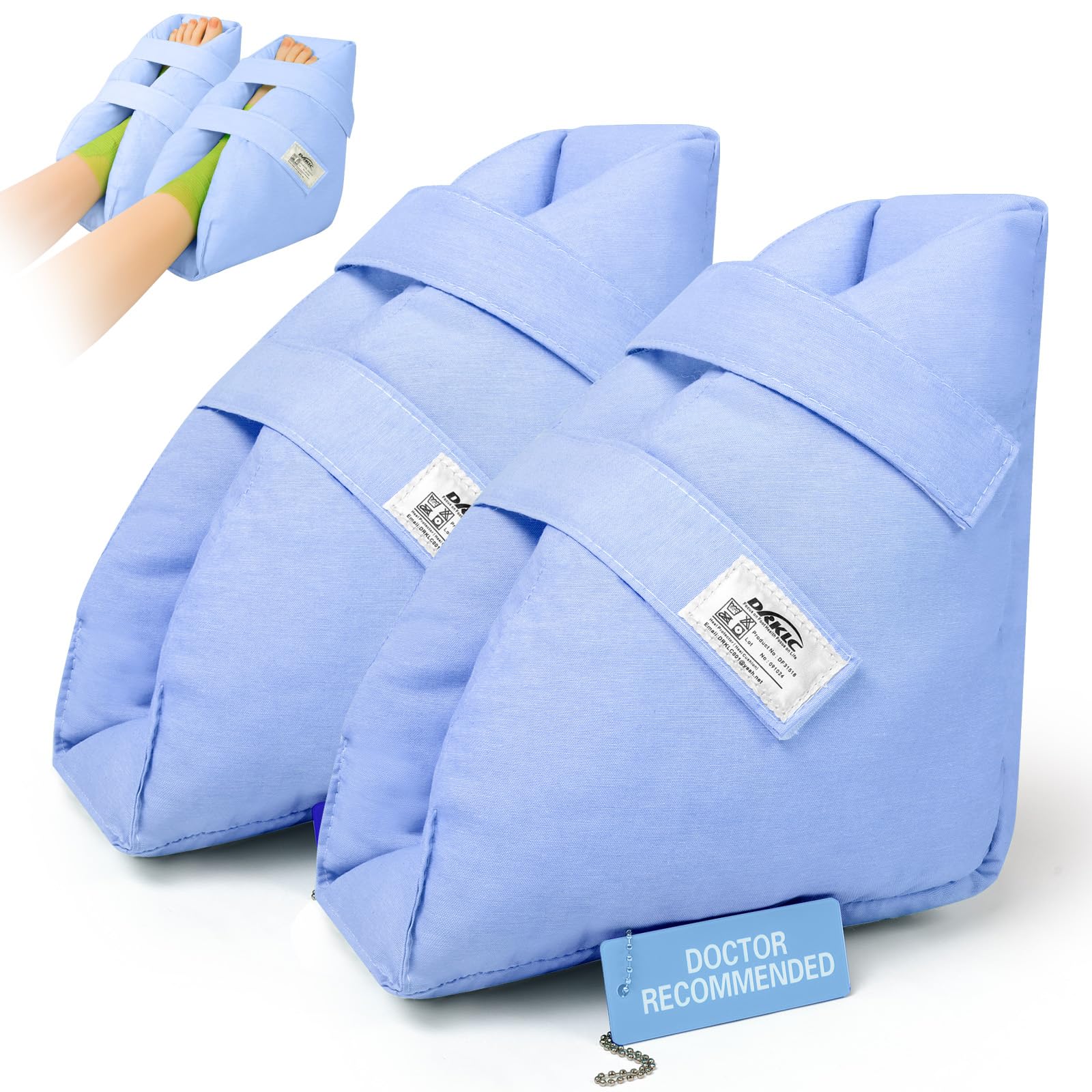 DRKLC heel protector with soft cushion for gentle support
