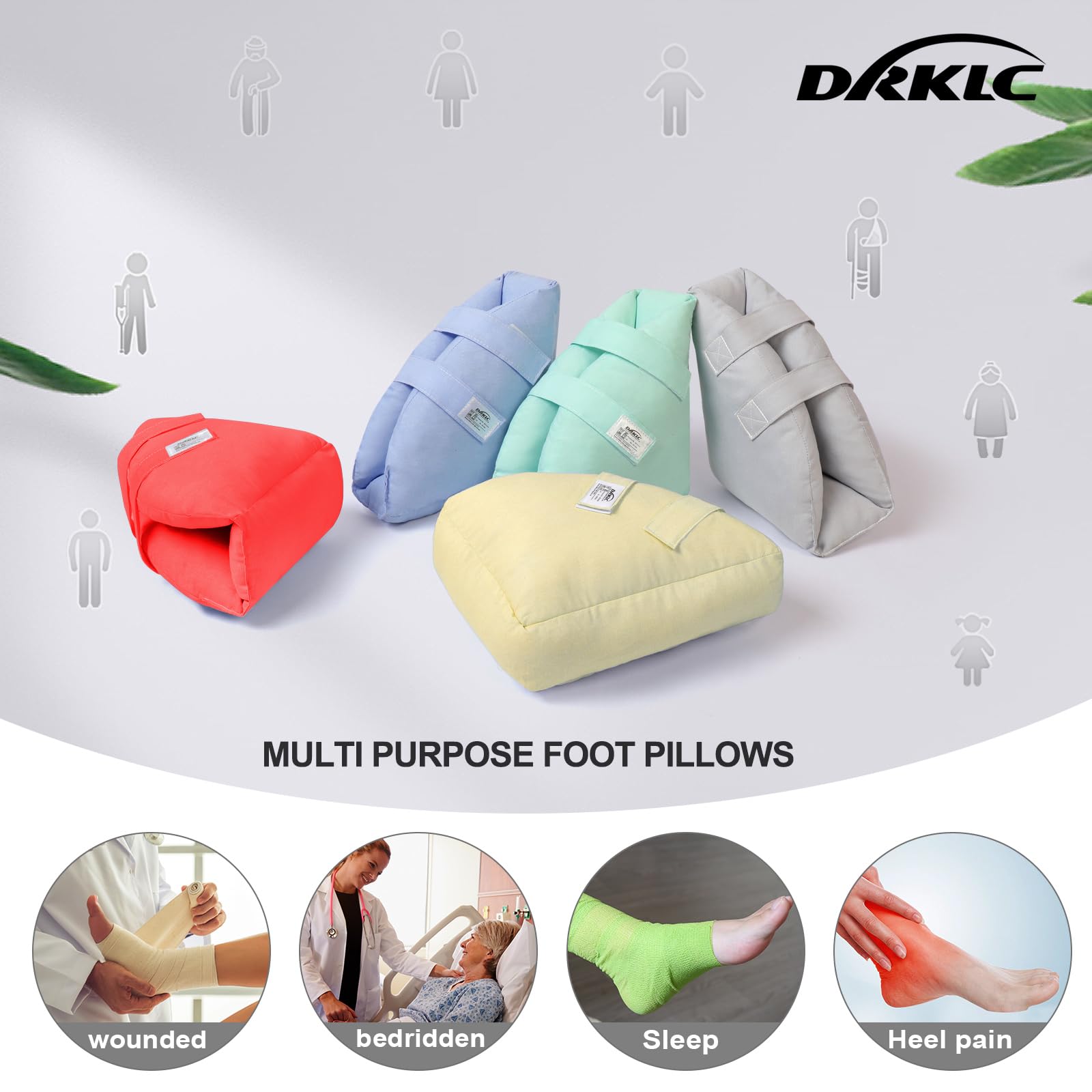DRKLC heel protector vacuum packed to save space