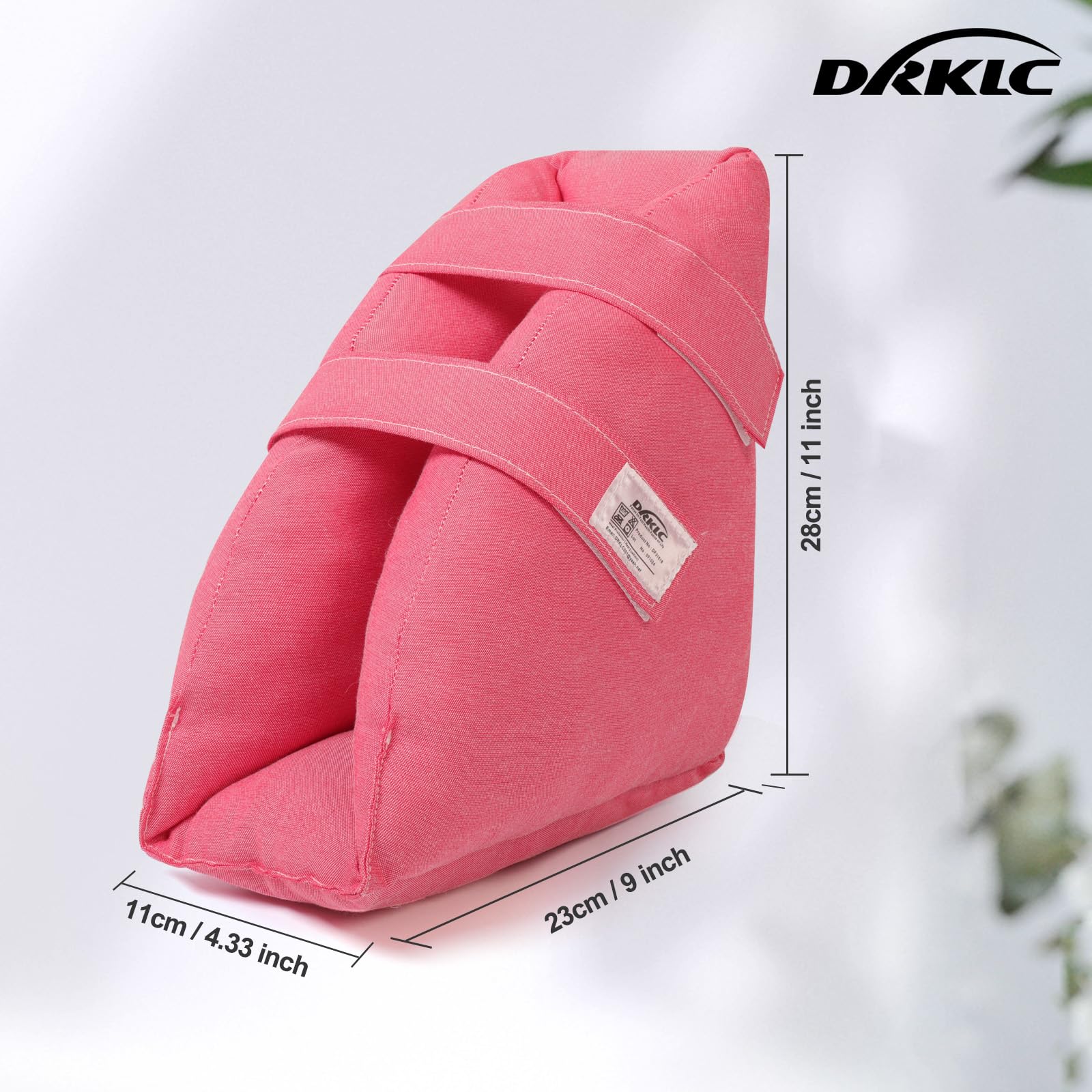DRKLC Heel Protectors Cushion universal fit suitable for various beds and chairs.