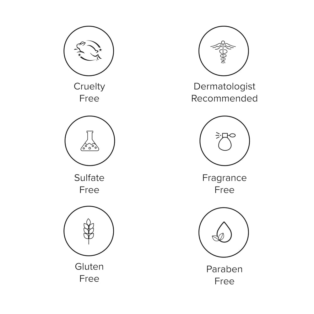 Coconut extract component suggesting soothing hydration in DRMTLGY formula.