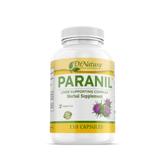 DrNatura Paranil bottle front view with 17-herb formula for daily organ support.