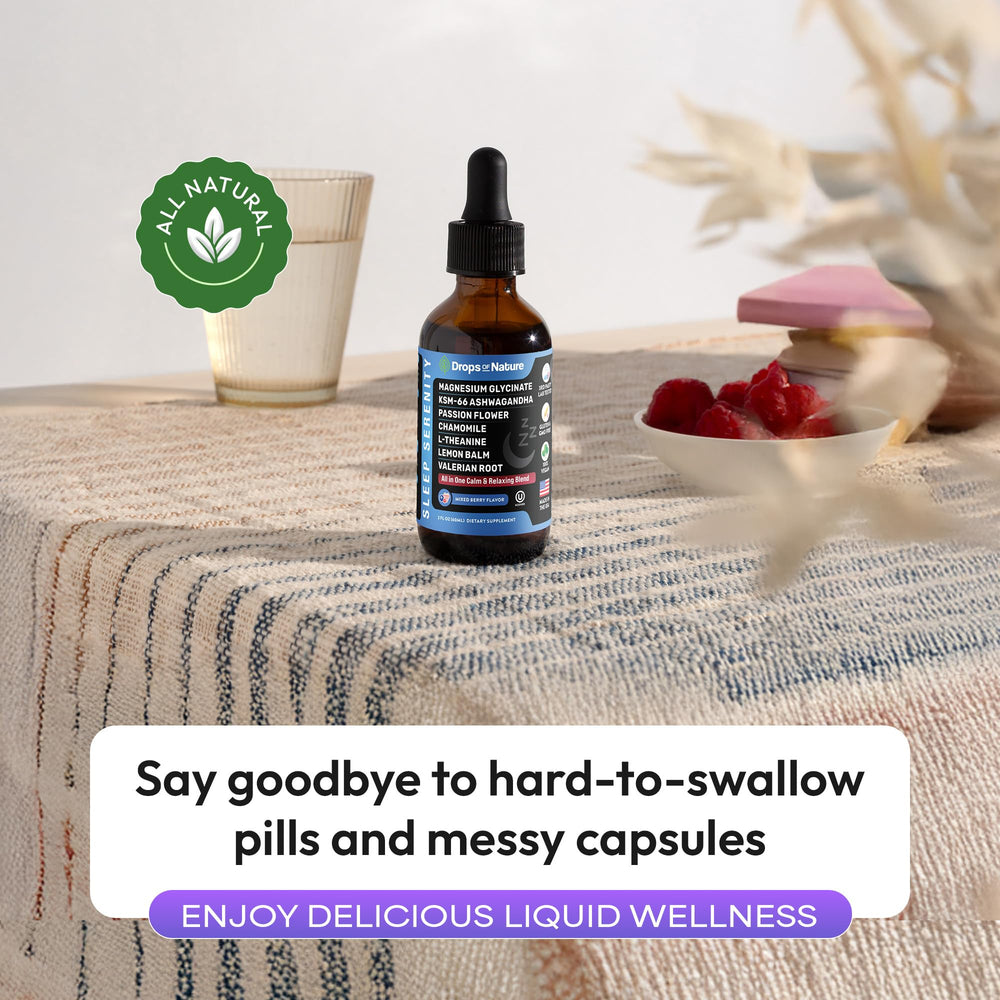 Liquid drops with fast absorption compared to capsules.